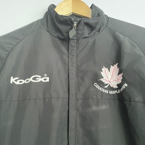 KOOGA Canadian Maple Leaf Varsity Jacket US S - Picture 3 of 11